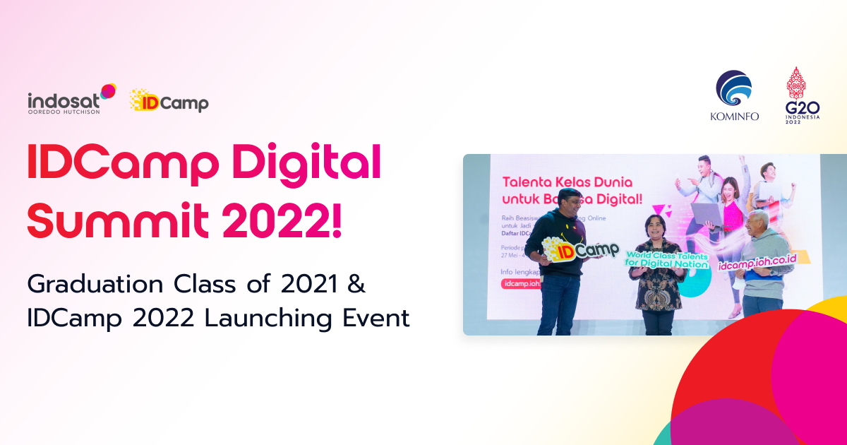 IDCamp Digital Summit 2022: Peluncuran Program Beasiswa IDCamp 2022